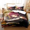 Fashion 3D Printed Anime BOCCHI THE ROCK! Bedding Set Single Twin Full Queen King Size Bed Set Adult Kid Bedroom Duvetcover Sets