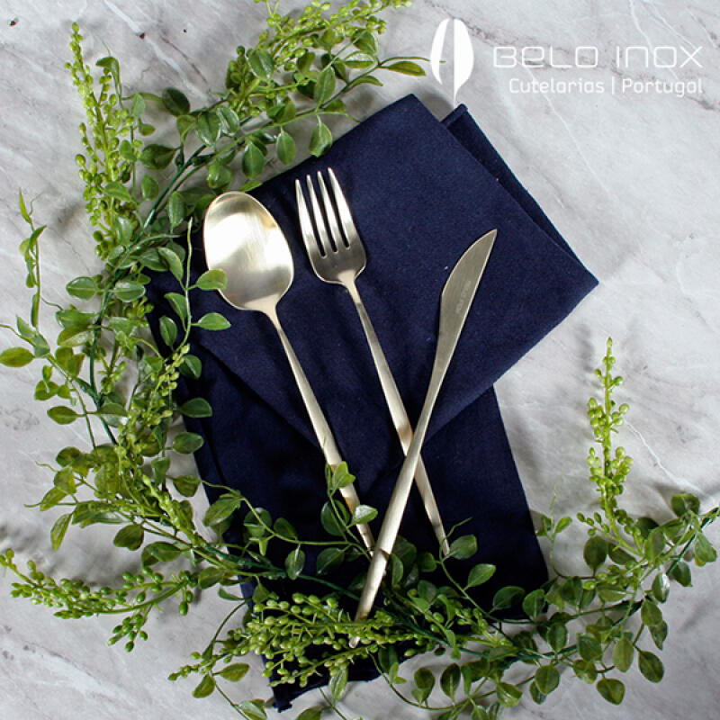 [belo inox] Spirit Titanium Champagne Dinner Spoon