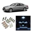 14Pcs White Car LED Plate Interior&Dome&License Plate Reading Light Festoon Bulb