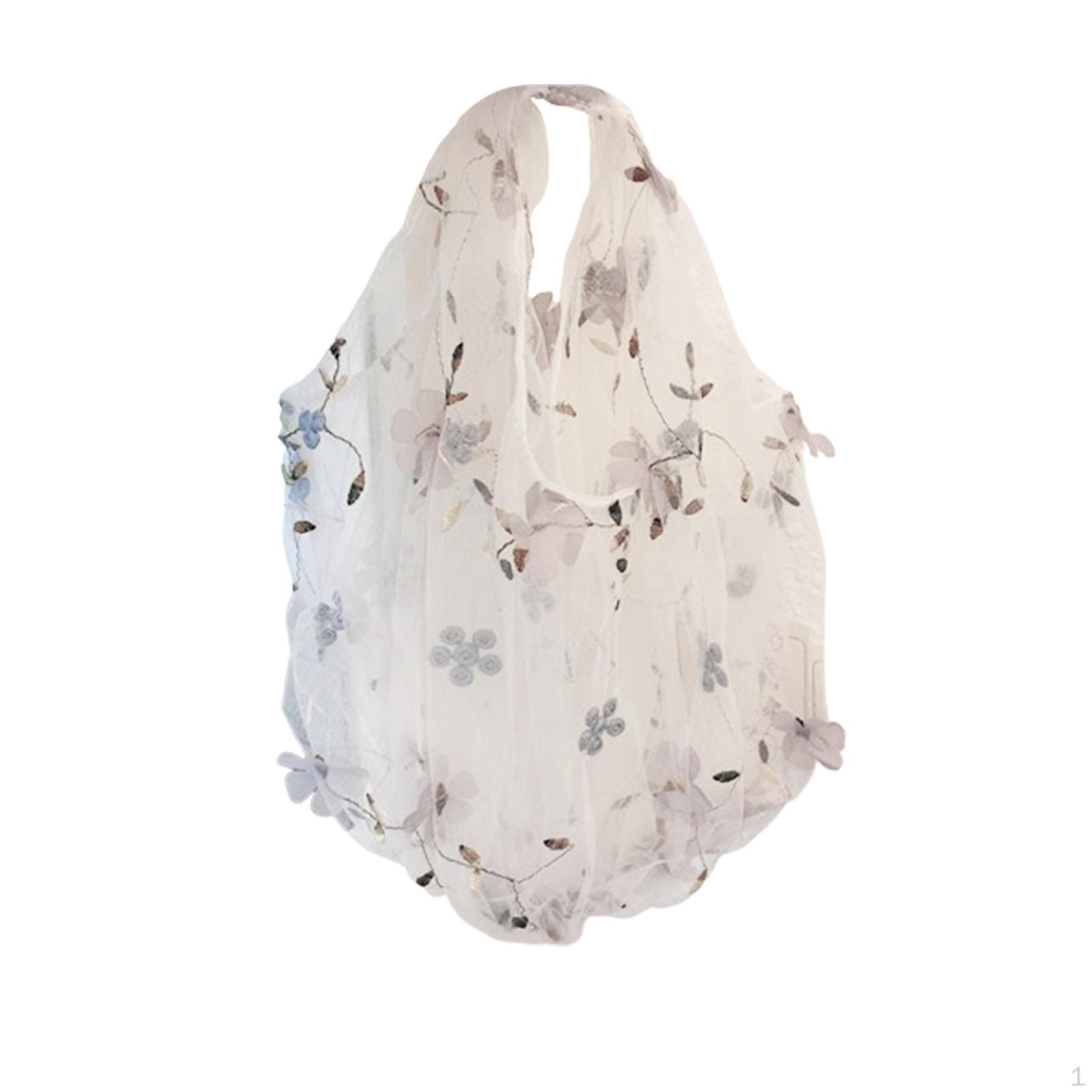 

Центр покупки вышитой сумки для дома супермаркет кемпинг пикник серый