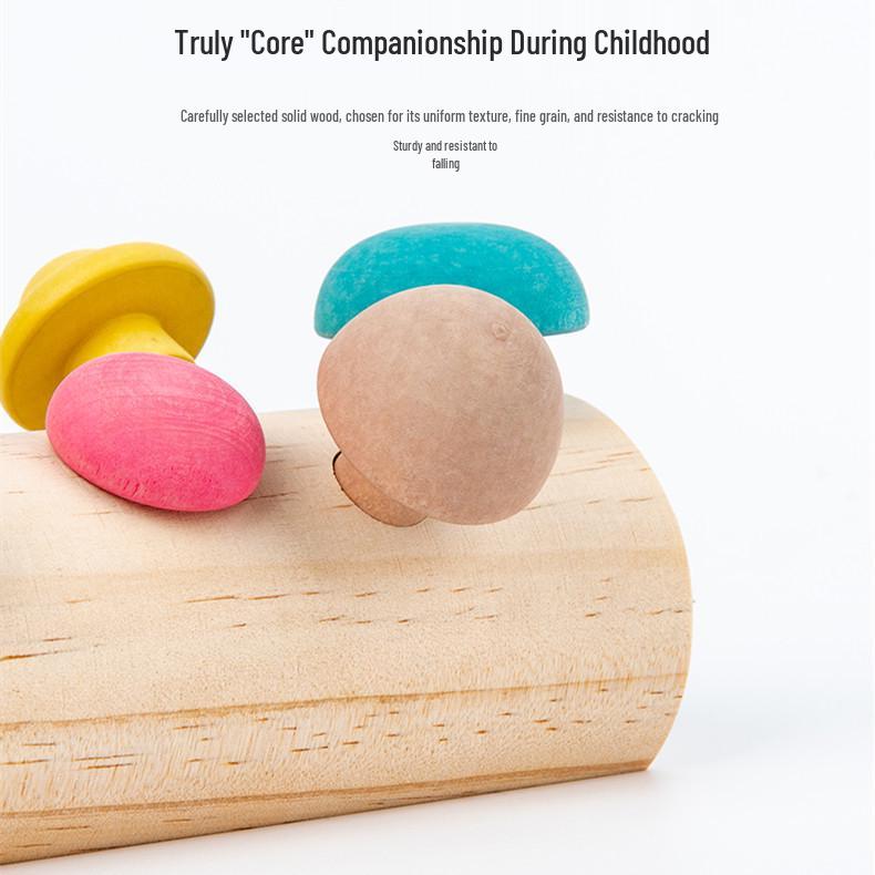 Children's Mushroom Picking Toy - Baby Focus & Toddler Training for Ages 1-2