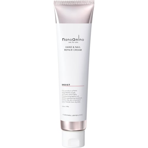 

NANOAMINO Nano Amino Hand & Nail Repair Cream, a salon-exclusive product for nails and hands, is water-repellent and perfect for hairdressers and beau