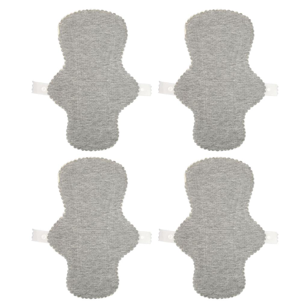 4pcs Cloth Panty Liners Graphene Water Absorption Breathable Leakage Proof Washable Reusable