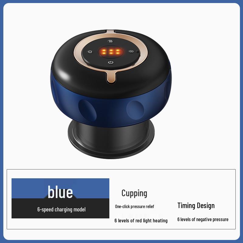 Electric Heating Gua Sha and Cupping Massager with Intelligent Breathing Technology