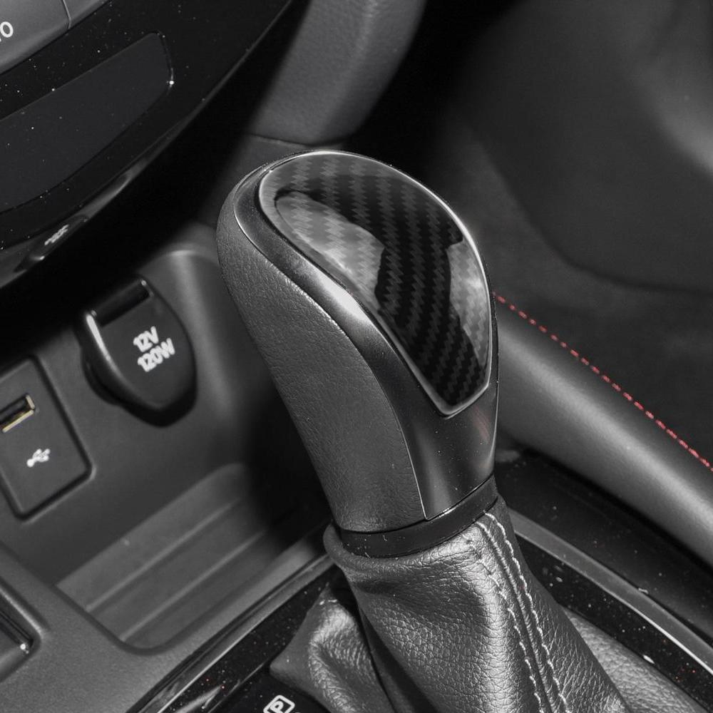 Car Gear Shift Knob Sticker for Nissan X-trail T32 Rogue Qashqai J11 Murano AT 2014 - 2020 Handball Cover Trim Accessories