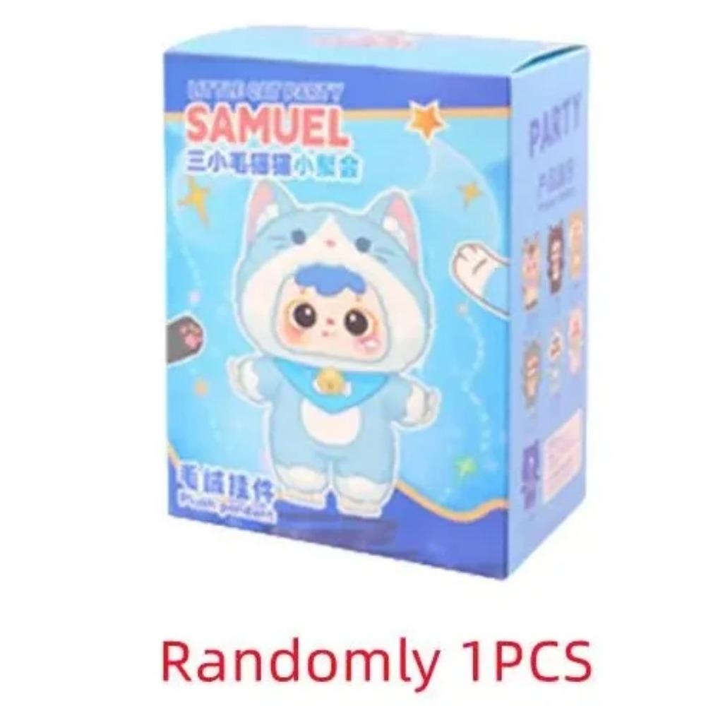 Adorable Cat Surprise Blind Box Party Series Doll for Girls, Trendy Small Pendant Gift, In Stock