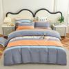 Flannel Plant Fiber Bedding Set Duvet Cover Sheet Pillowcase Student Dorm Single Double