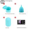 Portable Menstrual Cup Storage Case Leak-proof Menstrual Hygiene For Women Feminine Product Reusable Silicone Sterilizing Holder