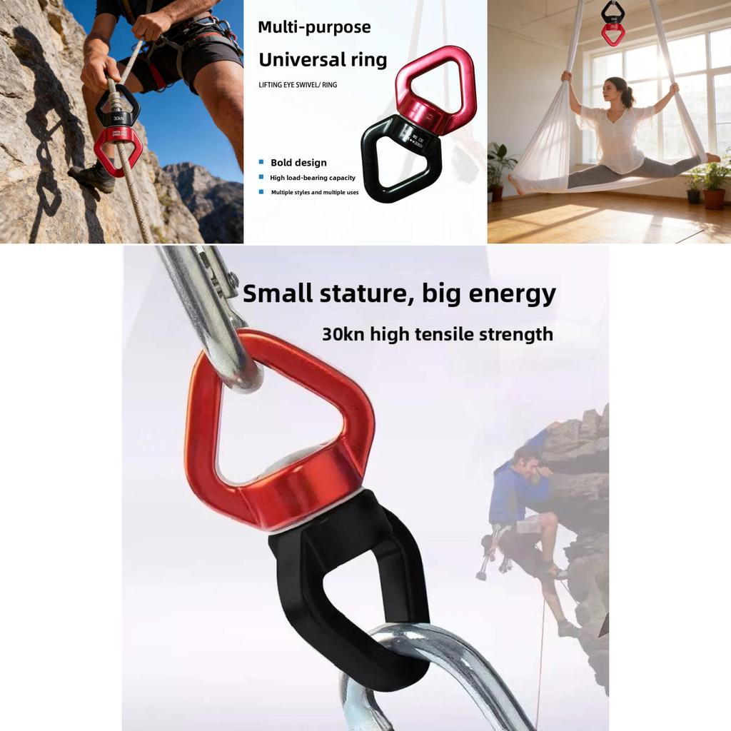 Outdoor Assist Tool With Aluminum Alloy 360 Rotating Hook For Aerial Exercise