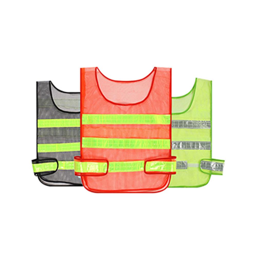 Multi-Pocket Reflective Safety Vest for Construction and Traffic Duty