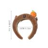 1-10PCS Plush Capybara Hair Hoop High Cranial Top Headband Cute Wash Headband Hair Accessories for Girls Kids Accessories