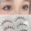Mogugu - Set of 5 Pairs: Natural Crisscross False Eyelashes