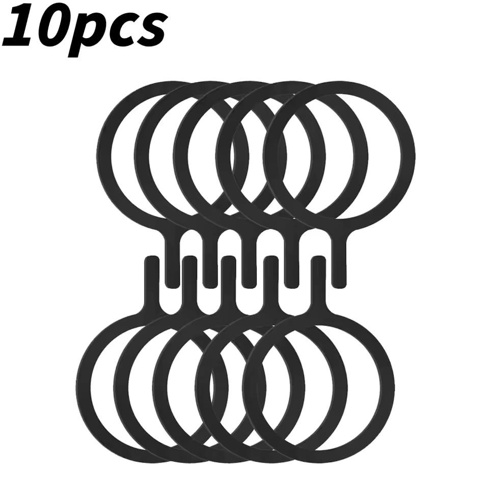 Universal Magnet Sticker Magnetic Adapter Ring Suitable for Magsafe IPhone 16 15 Wireless Charging Phone Round Metal Plate Ring