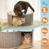 Semi Enclosed Pet Tunnel Cat Bed Waterproof Detachable Cat Felt Bed Playing Felt Nest Tunnel Tunnel Nest Pet Pet Cat W6H7