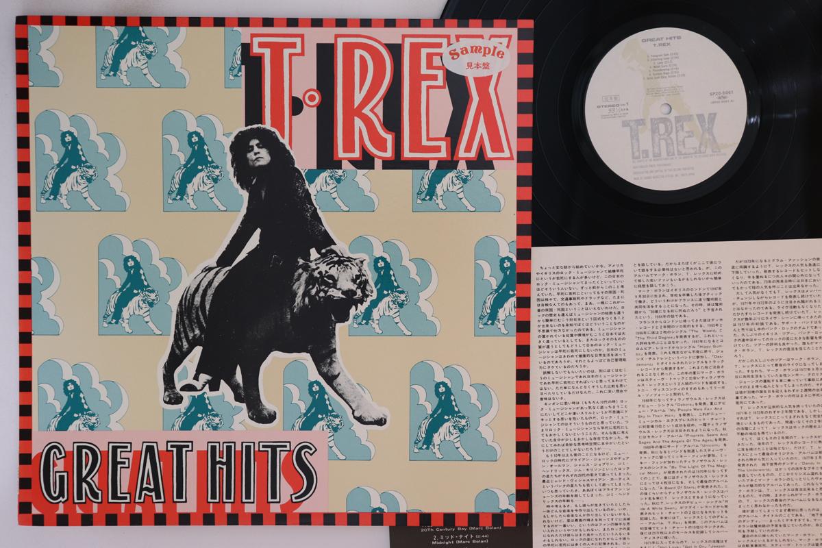 

LP Record T. REX - Great Hits SP205061PROMO T REX 1983 Japan Rock Used