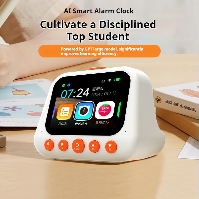 Ai Voice Smart Alarm Clock Ai Robot Gpt Model Multifunctional Kids Early Education Learning Machine Story Toy For Student