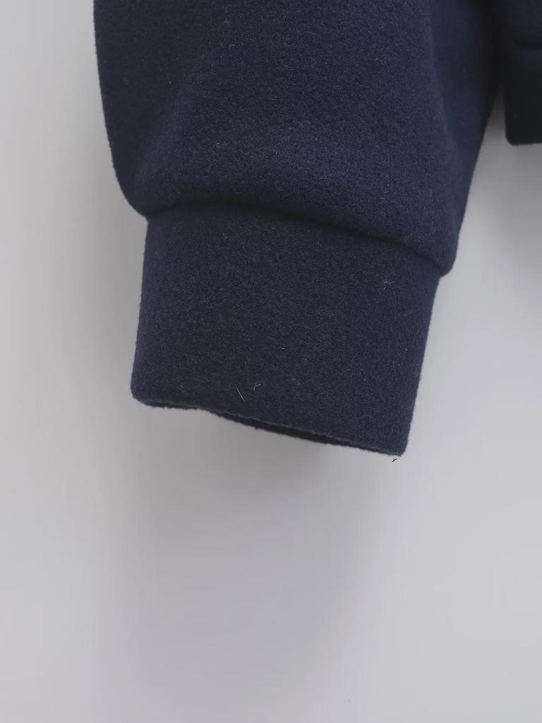 2024 Autumn/Winter European & American Women's Loose Woolen Coat