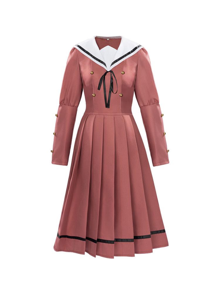 Rinran Cosplay Costume: Koko School Uniform with Incense Flower Scent - Anime Daily Wear