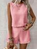 2025 Fashion Casual Vest Shorts Set - Hot-Selling In Europe and America