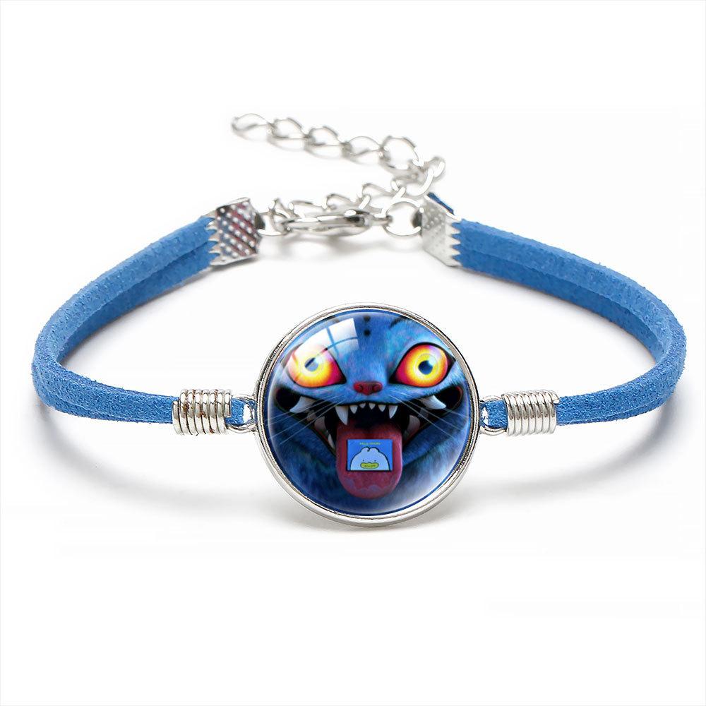 Rumi Zoey Mira Velvet Rope Bracelet Fashion Simple Crystal Jewelry