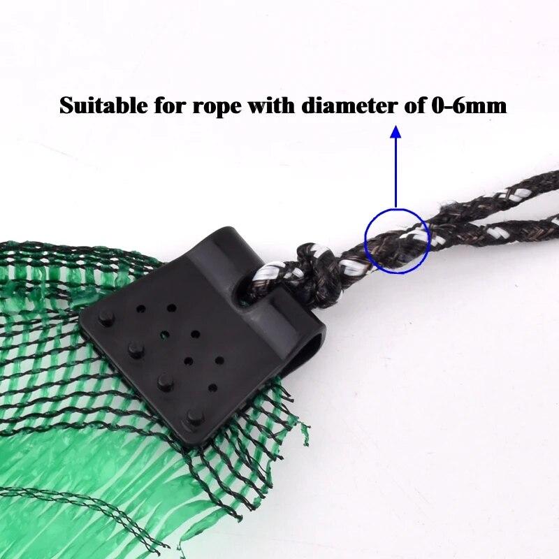 1~100pcs Butterfly Sunshade Net Clip Home Fence Installation Hook Greenhouse Film Sun Shading Net Clamp Outdoor Tent Hang Tongs