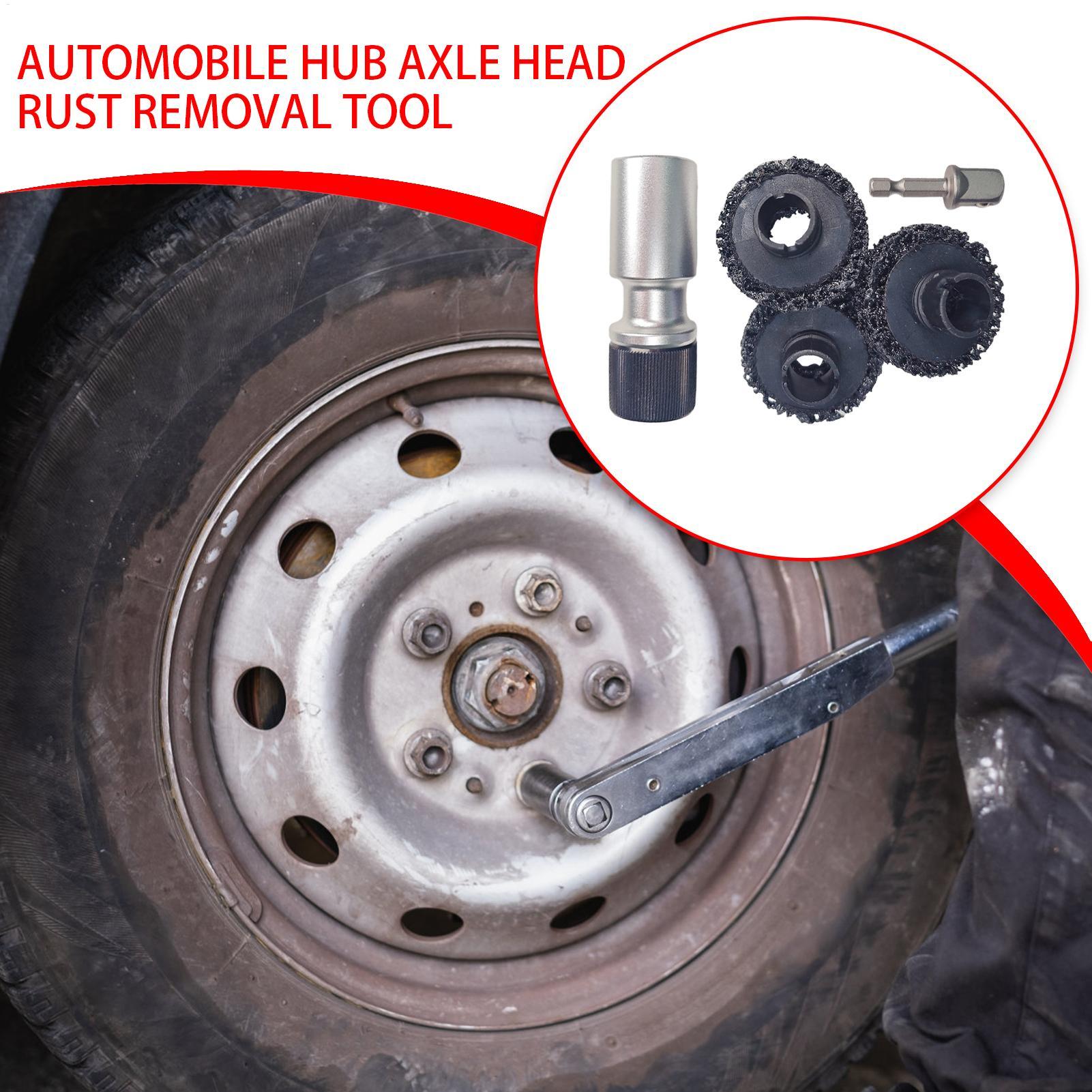 

Wheel Hub Cleaning Tool Hub Rust Detailing Removal Multifunctional Wheel Axle Head Rust Removal Tool For Vehicle Truck Garage China Mainland