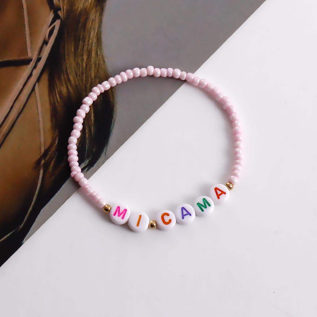 European and American KAROL G Bracelet Set Manana Sera Ocean Follow Fan Bracelet