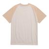 Men's Round Neck Contrast Color Raglan Short Sleeve Top T-shirt