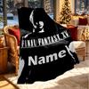 Custom Name Personalized Final Fantasy Print Blanket, Home Decor, Bedroom, Sofa, Camping, Couch, Gifts for Birthday ChristmasEnthusiasts
