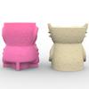 Owl Mom Dad Gypsum Flower Pot Silicone Mold Epoxy Resin Casting Mold Succulent Vase Cement Clay Mold Pen Holder Mold