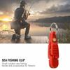 7PCS Lighteright Snap Release Clip ABS Line Clip Snap Portable Heavy Tension Snap  Trolling Fishing