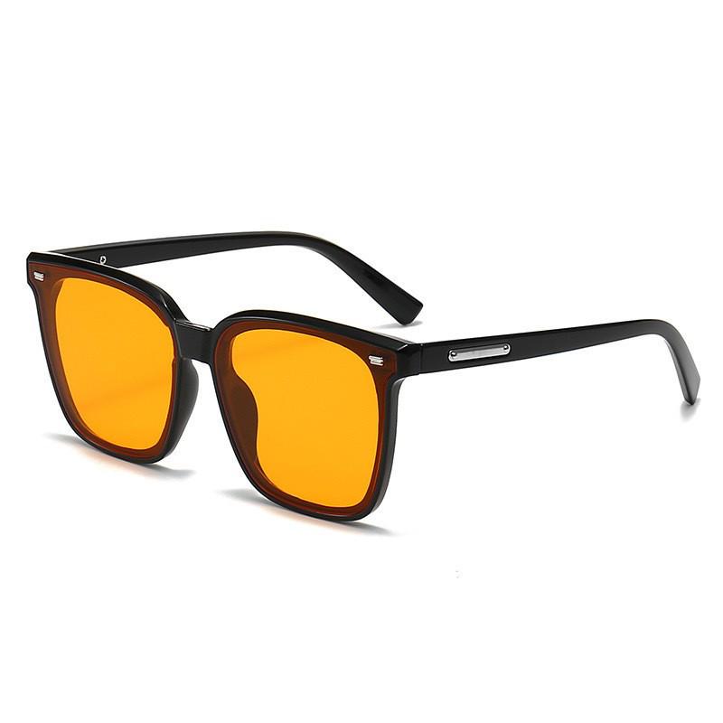 2026 High-End Fashion Trendy Square Sunglasses - Large Frame, Unisex, Versatile for Bare Face.