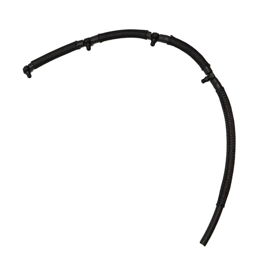 Rubber Return Pipe Leak-Off Return Pipe As Shown Compatible With Multiple Vehicles Direct Replacement Easy Installation