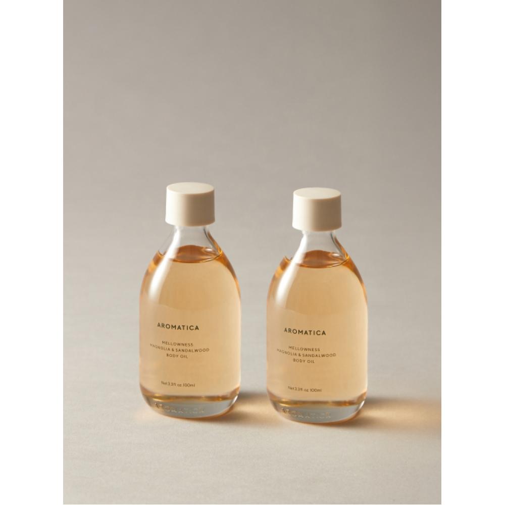 Aromatica Melounis Масло для тела Магнолия Сандал 100 мл 2 шт NONE