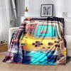 Game Boy GamePad Retro Games Console Blanket,Soft Throw Blanket for Home Bedroom Bed Sofa Picnic Travel Office Cover Blanket Kid
