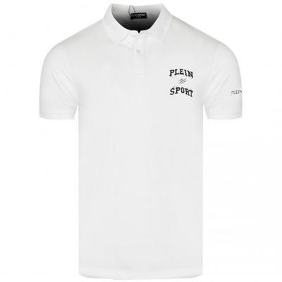 Plein Sport Men's Small Logo Breathable Polo Shirt