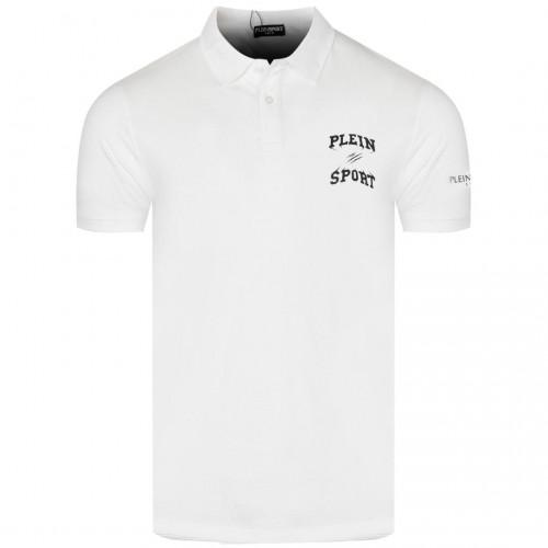 Plein Sport Mens Small Logo Breathable Polo Shirt