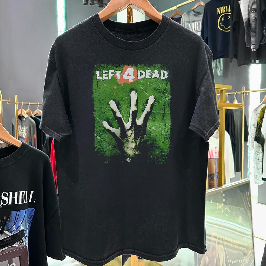 T-shirt nera Left 4 Dead 2008 Taglia M