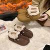 Women's Lightweight Comfortable Thick Sole Cold Warm Padded Snow Boots Non-slip Wear Outdoor Sports Furry Mouth Cotton Boots
