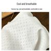 Children's Cotton Vest - Seamless Mesh Top, Solid Color, Round Neck, Loose Fit T-shirt for Boys and Girls