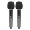 Wireless Microphones Bluetooth Dual Handheld Cordless Dynamic Mic System with Receiver for Karaoke