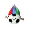 Colorful Soccer Ball Keychain with Fun Design - Cute Bag Charm Gift for