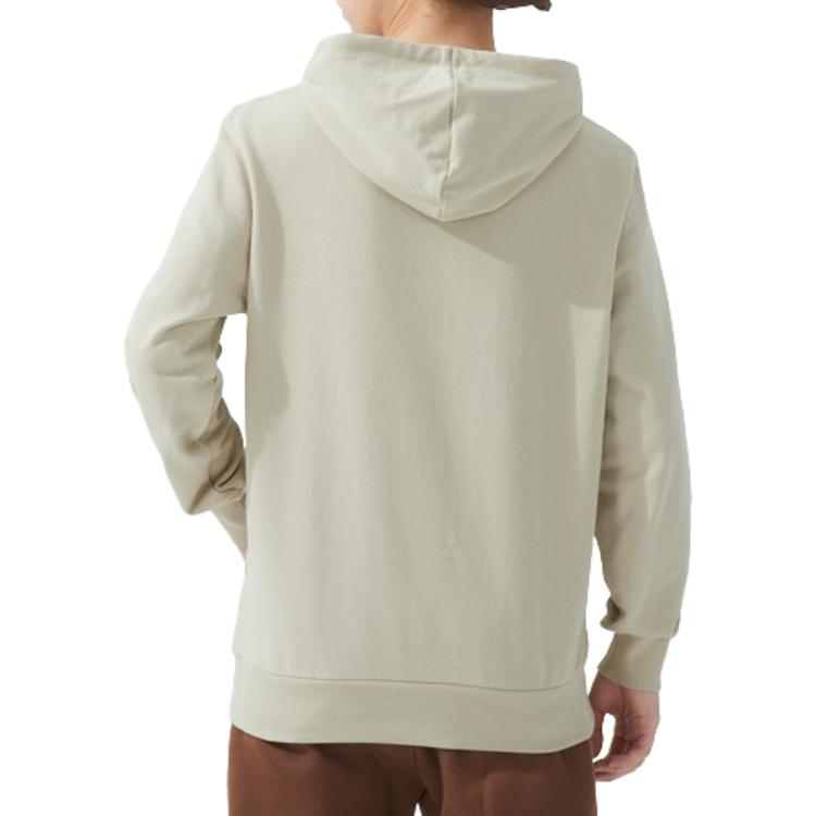 Puma Letter Logo Printed Hooded Casual Long Sleeve American Vintage Sweatshirt Unisex Sweatshirt Gray Earth 625822-90
