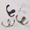 Modern Dual Hook for Wardrobes, Kitchens & Bathrooms – Wall Mounted Coat & Hat Hanger