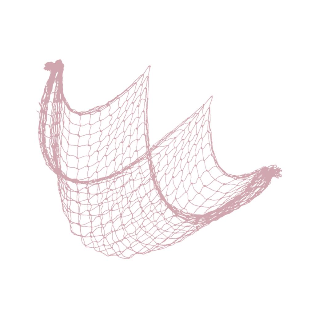 Coastal Charm Cotton Fishing Net Decoration Sea Inspired Wall Art for Living Room and Bedroom 59x79in