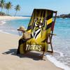 Richmond Tigers Fashion Beach Towel: Ideal for Summer Adventures Soft, Absorbent and Quick Drying Suitable for Swimming and Bathing