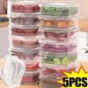 Refrigerator Frozen Product Storage Box Food Grade Material Meat Vegetables Fruits Freshness Storage Packaging Box Durable
