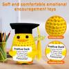 2026 New Positive Energy Handmade Crochet Funny Duck Tortoise Owl Doll Desktop Ornament Perfect Graduation Holiday Gift