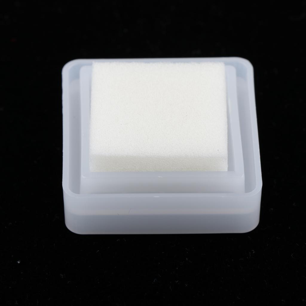 Lege Stempelkussen Vierkant Spons Stempelkussen voor Stof Hout Papier Journaling Scrapbooking Inkt Projecten