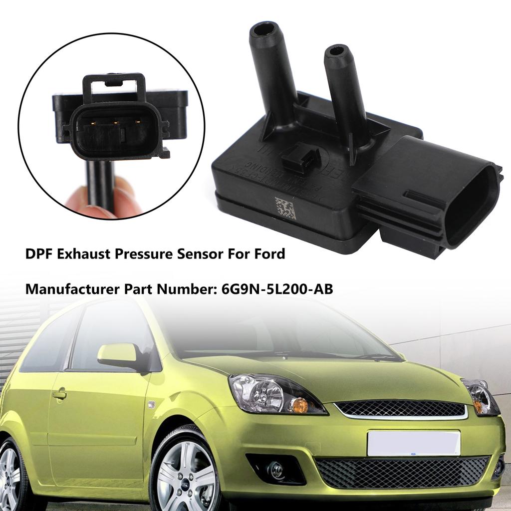 DPF Exhaust Pressure Sensor 6G9N-5L200-AB For Ford Fiesta Transit 2008-2017